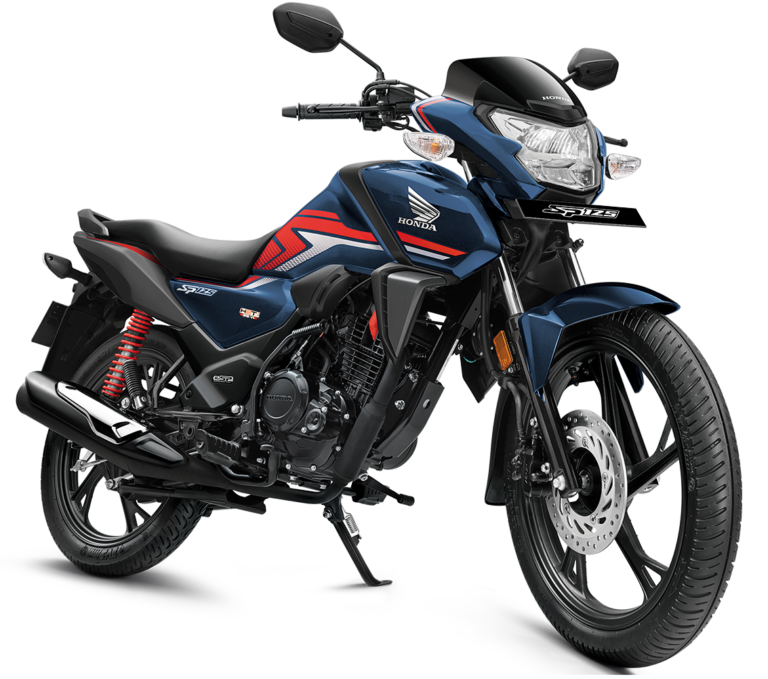 honda shine sp pearl siren blue